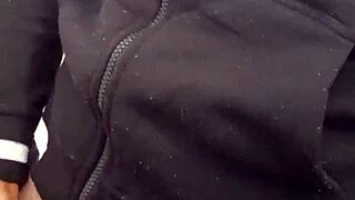 In the gym bathroom, these guys get wild with sheer excitement and action