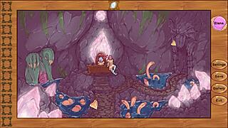 in magic dorm 2, the weird goddess of sex needs saving the world with her big tits