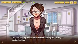 another chance in this cartoon hentai dating game explodes!