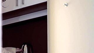 This teen rubs her tight pussy and groans so loud!