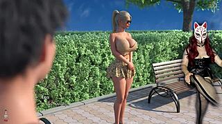 Golden Boy 19 features daring public cosplay fun