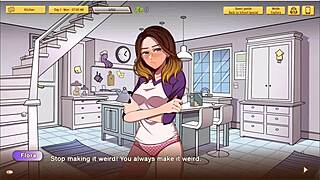 another chance in this cartoon hentai dating game explodes!