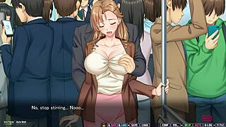 My Horny Ex-Classmate Trophy Wife Ep2 - Fucking On The Train