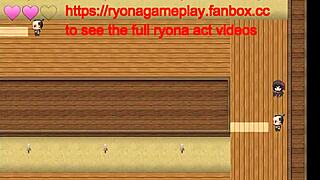 Is This Hot Geisha Ready for Rough Sex with Men in the Fallen Princess Setsuna Ryona Hentai Game?