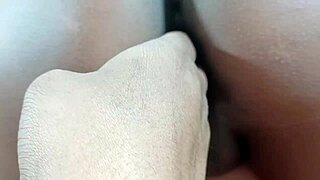 Virgin girl feels intense emotions during first pussy fingering