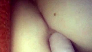 Look At This Amateur Teen With Double Dildo!