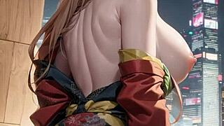 feeling wild with 3d animated teen banging. huge cock and big tits drive me crazy while they watch.