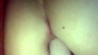 Look At This Amateur Teen With Double Dildo!