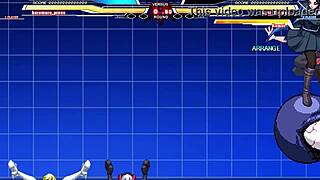 Kuromaru vs Arcana Heart in a hardcore hentai battle