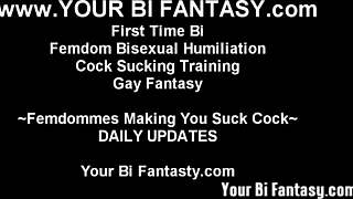 Want to see gay and bisexual femdom strapon bdsm fantasy?