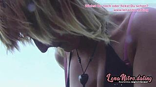 blonde thot got fucked hard, find your fuck date on lenanitro dating 😏