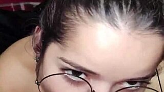 Fresh from shower, White Moon dives for deepthroat and facial.