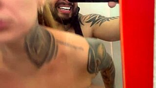 Sneaking into Luxury Store Dressing Room for Wild Public Fuck and Cum on Ass