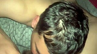 This bisexual Peruvian guy bangs me in homemade gay vid