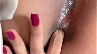 Young Latina Squirts and Begs for Cum in Her Wet Pussy