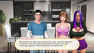 i g-got a blowjob from stepsister and she swallowed everything, huge cumshot in 3d anime