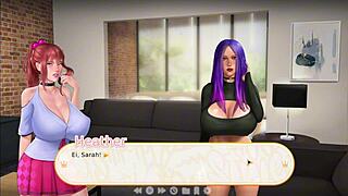 i g-got a blowjob from stepsister and she swallowed everything, huge cumshot in 3d anime