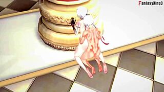 arlecchino naked fucked in genshin?