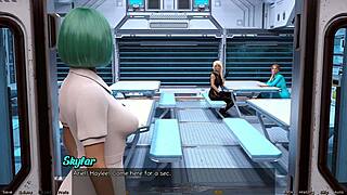 Stranded in Space with Cute Step Sisters