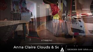 Modern-Day Sins: Glamorous Anna Claire Clouds Gets Nasty with Mechanic Seth Gamble