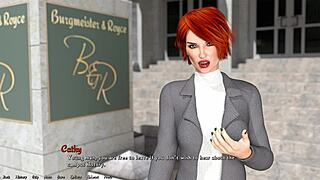 Helping the Cute Teen President with Her Huge Needs in 3D Cartoon Dating Sim