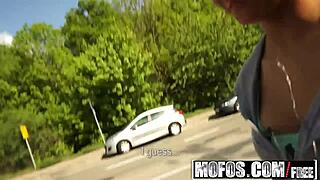 Public Pick Ups - Veronika Works Out and Sucks Cock Outdoors