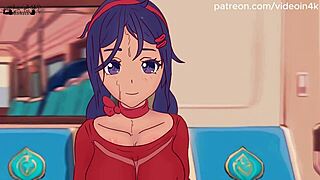 Mita's adventure in subway parody