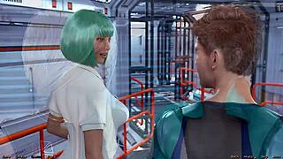 Stranded in Space with Cute Step Sisters