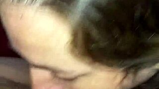 Fat Blonde Slut Takes Deep Mouth and Ass Pounding