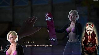 apocalust 7 playthrough by playful fox in outdoor college setting