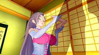 CUTE GIRL PUTS ON SEXY MAID COSTUME AND MAKES MY BIG COCK VERY EXCITED 3D HENTAI 83