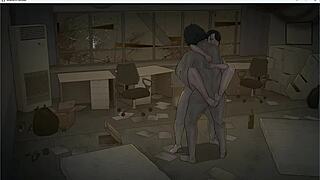 Netorare game: Tenants of the Dead scenes 3