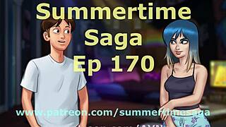 Summertime saga episode 170 with intriguing cartoon anime hentai scenes