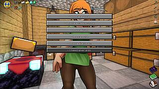 Hornycraft Parody Hentai Game Ep 43