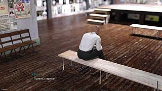 what's behind the hardcore monster cock action in Nockout Master Part 1 gameplay?