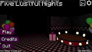 entering the circus babys nightclub with thick animatronics