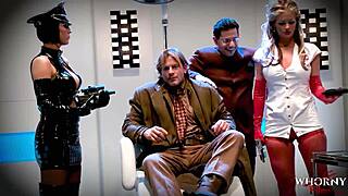 Super hot babes in latex for kinky orgy?