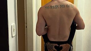 Hey, young guys caught kissing on building camera, so hot! 🔥