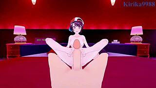 Intense Sex with Oozora Subaru and Yuzuki Choco!