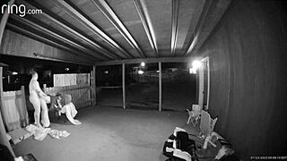 Homemade public sex with intense bent over action. They got caught sucking and creampied outdoors!