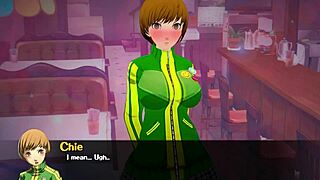 Chi engages in sexy workouts involving ass, creampie, and monster cock in this anime game