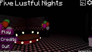 entering the circus babys nightclub with thick animatronics