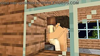 My crush invites me over after school for a minecraft animation session