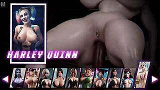 In this sex game, characters like Chun Li and Tifa engage in various scenes