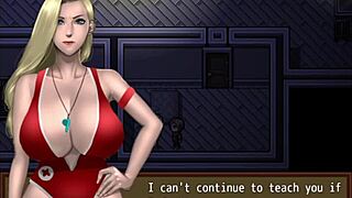 i'm watching a porn movie with a big tit milf, fucking her ass in zombies retreat hentai part 5