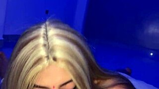 Latina Sucks Best Friend's Dick For Hot Cum Facial