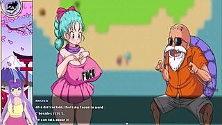 yo, wanna see bulma's balls in dragon ball action?