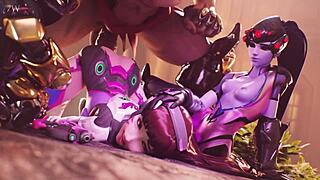 yo, anyone up for some wild overwatch hentai action with hide?