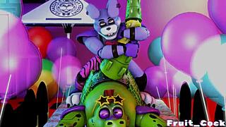 Gay sex in a FNAF themed environment