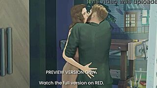 peggy and steve in 3d hentai preview, naughty sex scenes.